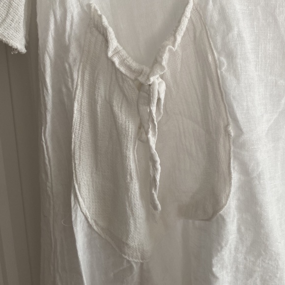 meo meli | Tops | Meo Meli Linen Tunic Dress | Poshmark